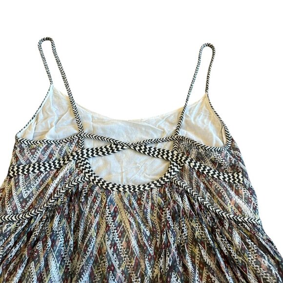 Free People Periscope Mini Babydoll Dress Spaghetti Strap Cutout Back Size Small - Picture 8 of 13